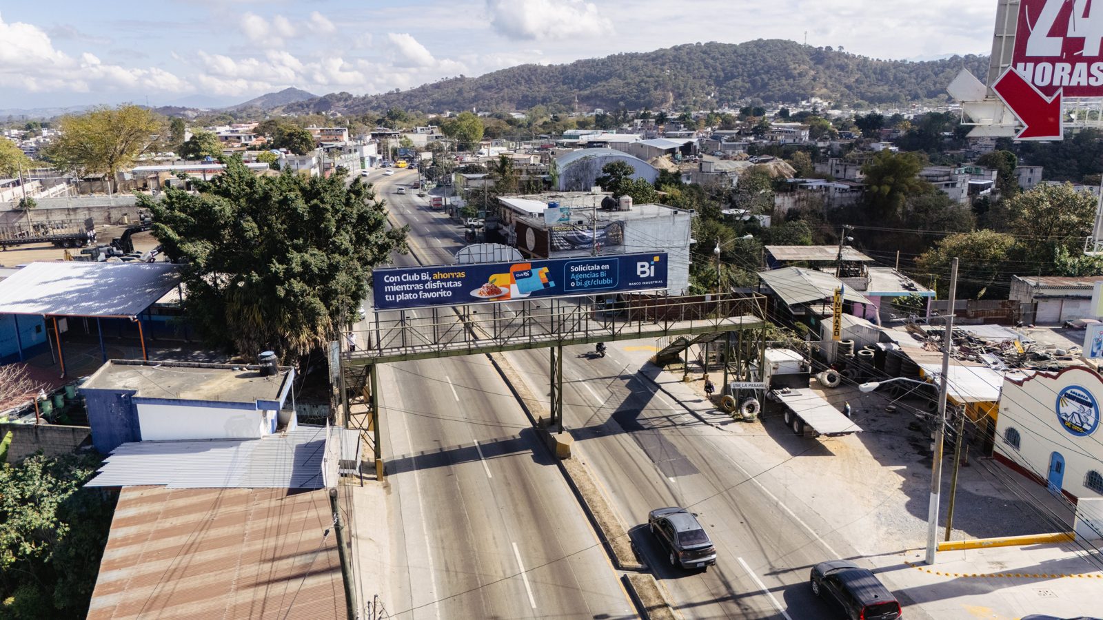 Llano Largo, dirección al Atlántico
